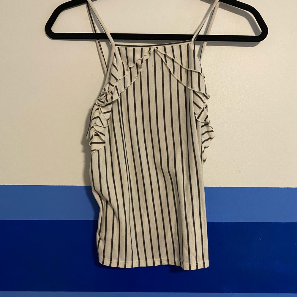 High neck tank top